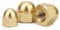 BOUACOUA Cap Nuts Brass Dome Head Acorn Nuts M8 (4 pcs)