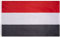 MUWO Flagge Nations Together 90 x 150 cm Nationalmanschaften, doppelseitige Gartenflagge, wetterfeste Fanflagge, Fußballflagge Polyester Länderfagge Deutschland mit Ösen (Jemen)