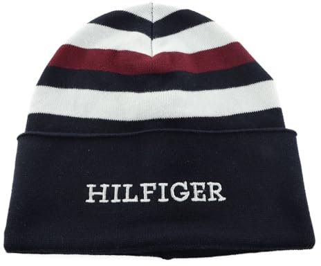 TOMMY HILFIGER Corporate Hilfiger Beanie L/XL Space Blue