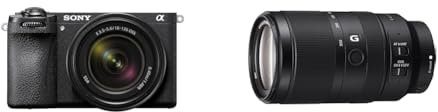 Sony Alpha 6700 | Appareil Photo Hybride APS-C +SEL-70350G Objectif Monture E APS-C 70-350 mm F4.5