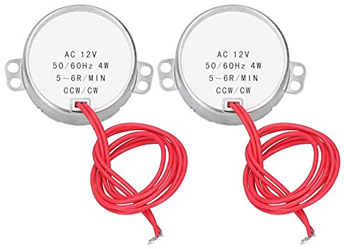 CCW/CW Motor, Anti Oxidation Mini Electric Motor Wear Resistant Stable Practical for Lanterns for Lamps for Microwave Oven for Turntable Motor