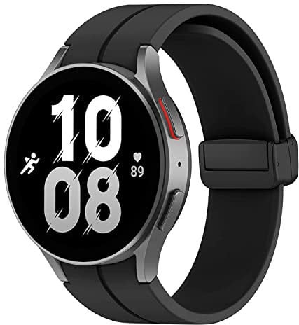 Kitway Armband für Galaxy Watch 5 Pro Armband 45mm, Kompatibel mit Samsung Galaxy Watch 6/5/4 Armband 40mm 44mm, Silikon Sport Ersatzbänder für Galaxy Watch 6 Classic Armband 47mm 43mm