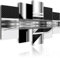 B&D XXL Acrylglasbild 200x100 cm 5 Teilig Wandbild auf Acryl Glasbilder Kunstdruck Moderne Acrylglas Platte Wanddekoration Geschenke Heimdekoration Glasbild a-A-0184-k-n