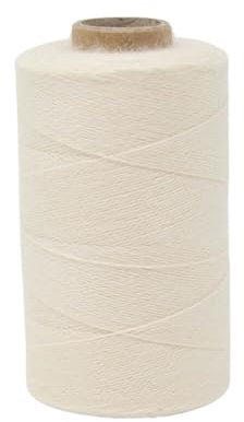 Reihgarn/Heftfaden - 1000 Meter - Farbe natur - 100% Baumwolle, Nm 34/2 fürs Temporäres Heften oder Nähprojekte vorbereiten (1)