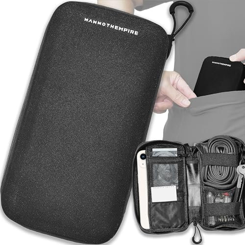 MAMMOTH EMPIRE Bike Purse Multipurpose Waterproof Phone Pouch Bike Bag EDC Bag Organizer Bicycle Phone Waterproof Bag Travel Wallet for Bike Phone Bag