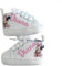 Scarpine Neonato, Scarpette Personalizzate con Nome, Scarpe da Culla con Stampa (Topolina, 12-18 mesi)
