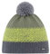 Eisbär Star Pompon Mütze mehrfarbig - Klassische Wintermütze für Damen und Herren mit Merino-Mix, Dreistreifen-Design, Kuschelfleece & Bommel - Strickmütze, Wollmütze, Skimütze, Perfekt für kalte Tage