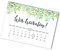Nastami 50 Save the date Karten Hochzeit Einladung Hochzeit Einladungskarten (Grüne Hochzeit)