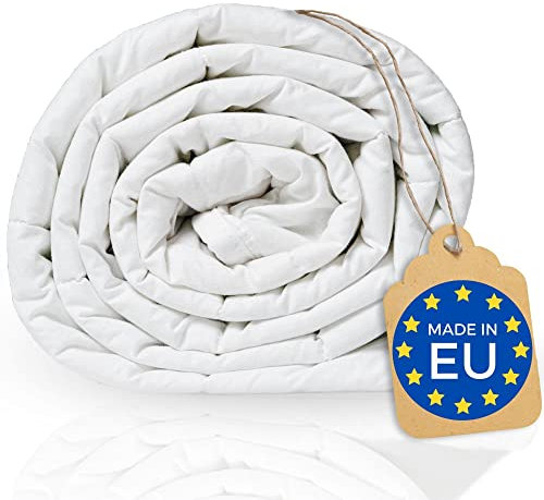 Amabeen Gewichtsdecke 135x200 cm 5kg - Therapiedecke Erwachsene - Hergestellt in der EU