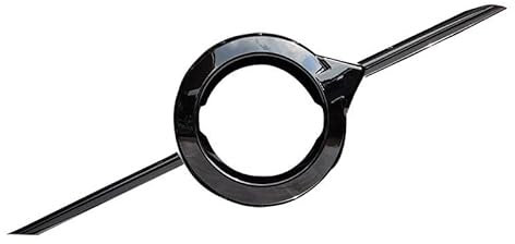 luguanglian 3D Emblem Aufkleber für Volvo XC60 2022 2023 2024 2025 - Selbstklebende Front Kühlergrill & Motorhaube Dekorationsstreifen, Ersatzlogo für Autos, 3D Logo Dekoration