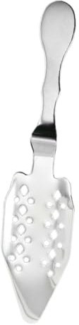 SOLUSTRE Absinthlöffel 304 Ausgehöhlt mit Abtropffunktion für Bar Haushalt Rostfreier Absinth Tropfer Exquisiter Absinthfilter zum Servieren von Absinth