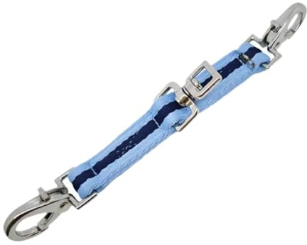 Pegciuho Outdoor Sport Lunge Rope Strap for Horses with Heavy Duty Snap Hook, blue