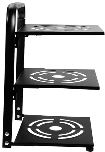 TOGEVAL Organizador de Ollas Ajustable para Cocina Resistente y Multifuncional Soporte Desmontable para Cacerolas y Tarteras para Encimera y Gabinete