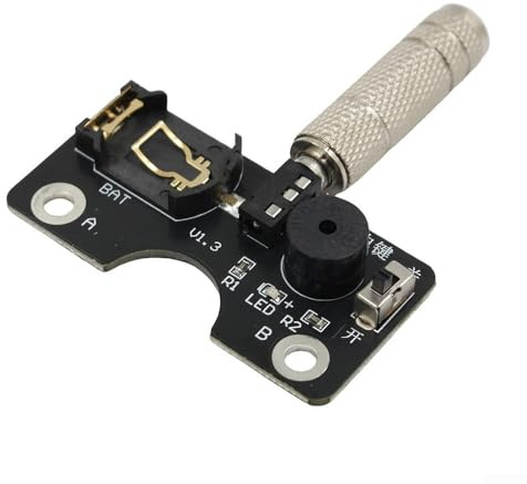 Licht mit Sound Cw Board für Circuit Key Training, kompakter Stil und Summer, Batterie, grüne LED, Rhythmus und angetrieben durch (A)
