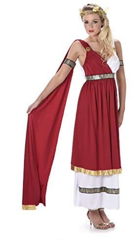 Karnival Costumes Antikes römisches Kaiserin, Damenkostüm, Größe XL (46-48)