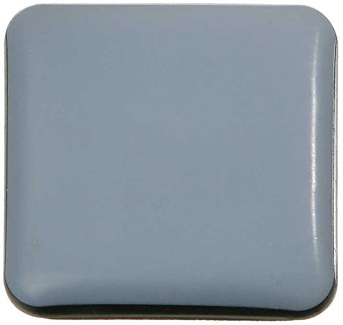 16 x Teflon-Möbelgleiter 50 x 50 mm - 5 mm dick selbstklebend PTFE-Beschichtung Teflongleiter Gleiter Supergleiter Laflon Stuhlgleiter