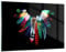 Wandbilder Dekoration Wohnzimmer Vogel Feder Farbe Komposition Bilder auf Glas 120x80cm Glasbild Schlafzimmer Küche Deko Wand Kunstdruck Art Groß XXL Wanddeko Bild im Glas Modern GAA120x80-2932