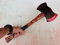 Rubber Johnnies , SHORT DOUBLE HEADED AXE, Full Size, Fancy Dress COSTUME Accessory, Realsitic, Halloween, Movie Prop (Custom)