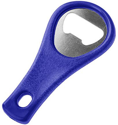 Bartenders Beer Bottle Opener - Classic Easy Use Metal Bottle Opener - Keychain Gift Heavy Duty Bottle Opener