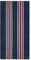 ZOLLNER Strandtuch - hautfreundliches und saugstarkes Badetuch in 100x200 cm - waschbar bis 60°C - Baumwolle - mit zeitlosen Streifen - Oeko Tex® Zertifiziert