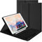 LAMA 10.2&10.5 Inch iPad Keyboard Case, Wireless Keyboard for 10.2&10.5 inch iPad (9th 2021/8th 2020/7th Generation 2019, iPad Air 3 2019,iPad Pro 2017) Detachable Keyboard&Pencil Holder,‎Black