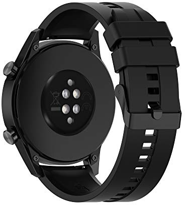 Cadorabo Silikon Armband 20mm kompatibel mit Samsung Galaxy Watch 42mm / S2 Classic/Sport - Ersatzarmband für Huawei Watch 2 für Nokia Steel für LG Watch Sport für Pepple 2 UVM