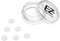 AWD Anti Wildfleisch Disc KLAR 6er Pack Piercing Discs gegen Wildfleisch Keloid und Entzündungen am Bauchnabelpiercing Ohrpiercing inkl. Piercing Box