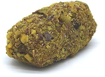 Paste di Mandorla Artigianali Almanegra Delizie Siciliane Miste Assortite al Pistacchio Arancia Classiche Sicilia (Ricoperta al Pistacchio, 10 Pezzi)