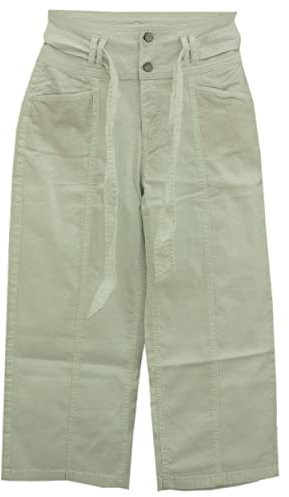 Buena Vista, Pisa Woven 7/8, 7/8 Damen Jeans Hose Popeline Stretch White L