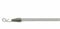 Schleuderstab für Gardinen und Vorhang - aus PLEXIGLAS Transparent - Zubehör für Gardinenschiene Mit Haken zum Aufhängen - Curtain opener Länge 150 cm