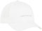 Calvin Klein Jeans Damen Cap Institutional Basecap, Weiß (White/Silver Logo), Einheitsgröße