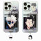 Mamarmot Anime-Handyhülle, kompatibel mit iPhone 14 Pro, Cartoon-Motiv Satoru Goj Suguru Geto, weiche Handyhülle für iPhone 14 Pro, kommt mit Schlüsselanhänger (Goj, für iPhone 14 Pro)
