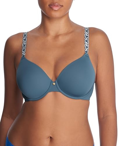 Natori Women's Pure Luxe Custom Coverage Contour Underwire, Stellar/Ivory, 36D