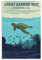 Kunstdruck auf Leinwand, Motiv: Australien, Vintage-Reise, Poster, modernes Familienschlafzimmer, 30 x 45 cm