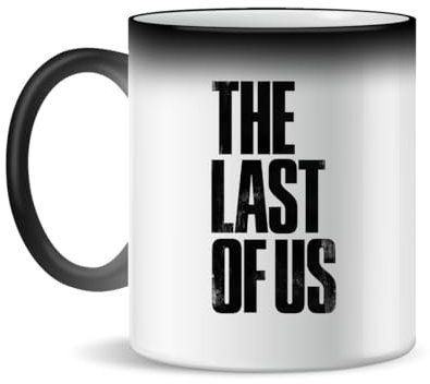 Forsca The Last Of Us Tasse à Thé et Café en Céramique, 300ml, Blanc Magique, Rose, Noir 330ml