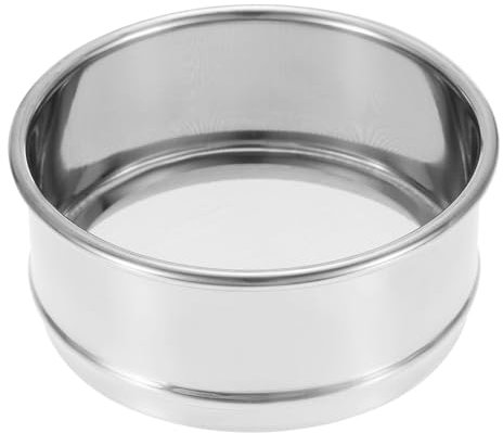 PATIKIL 40 Mesh Lab Sieve, 4 Diameter Test Sieve 304 Stainless Steel Wire Cloth (0.45mm) for Industrial Laboratory