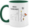 Tasse Tassen 325ml - Andere Trainerinnen Dabbing Einhorn | Trainerin Geschenk für Beste Trainerin | Lieblingstrainerin | Hundetrainerin Reitlehrerin Fußballtrainerin Handballtrainerin Tanzlehrerin