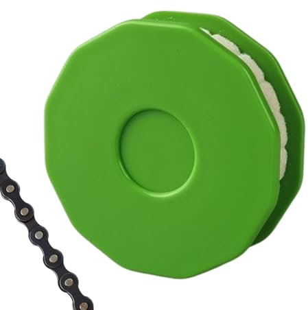 Bike Chain Oil Applicator - Roller Lube and Refilling Tool | Bicycle Lubrication Oiler for Smooth and Quiet Riding | Lubricating Accessories for Bikes