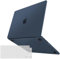 TECOOL Hülle Kompatibel mit MacBook Air 15 Zoll M4 M3 M2 2023 2024 2025 (A3241 A3114 A2941), Anti-Fingerabdruck Ultradünne Schutzhülle Case mit Tastaturschutz (EU Layout), Gefrostet Mitternachtsblau