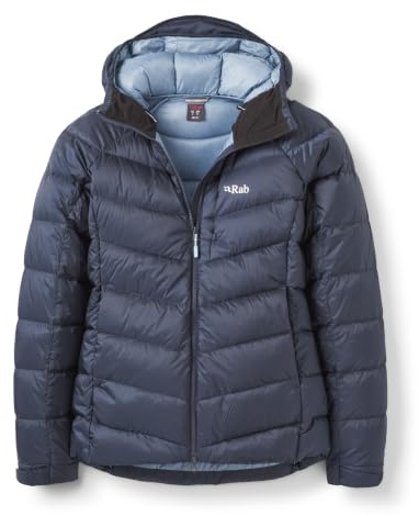Rab Damen Glaceon Pro Jacket Leichter Daunenmantel zum Wandern, Klettern und Bergsteigen