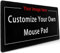 Personalizado Foto Alfombrilla para ratón XXL Profesional (80 x 30 cm). Base Antideslizante Especial para Gamer Personalizada Modelo Professional Gaming Alfombrillas de ratón Personalizable Mouse Pad