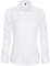 J.VER Bluse Damen Casual Business Bluse Damen Button Down Shirts Klassische Langarm Kragen Tops Bügelleichtes Modern Oberteil,Weiß,2XL