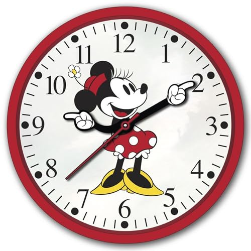 Accutime Minnie Mouse Retro Watch Hands 10 Wall Clock
