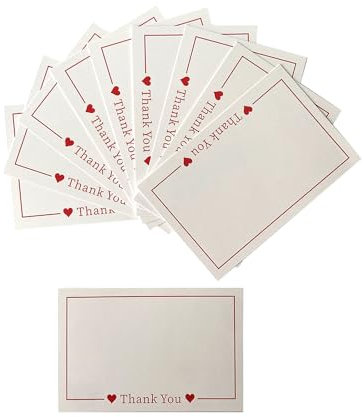 WYAN Tarjeta Cumpleaños Grabables A Doble Cara, 80 Hojas Tarjeta Agradecimiento, 5,9 * 3,9 Pulgadas Tarjeta Comunion Niña, para Día Del Maestro, Día De La Madre, Graduación, DIY Graffiti