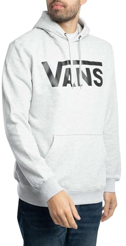 Vans Mens Classic Pullover Hoodie - Light Grey Heather - S