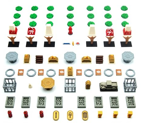 BGExpansions Cthulhu Death May Die Staffel 4 Upgrade Pack, 85 Teile | 3D-Ersatzkomponenten, Spielzubehör, Einfache Token-Handhabung, Immersives Spielerlebnis, Grundspiel erforderlich