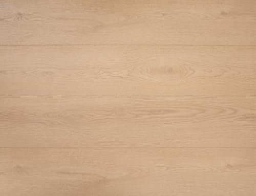 Laminate Flooring Luxury 12mm Thick Planks – Modern Wood Effects, Easy Click Fit, Water-Resistant Laminate – Ideal for Living Room, Bedroom & Hallway Floors - 2.16m² Coverage Per Pack (Natural Oak)