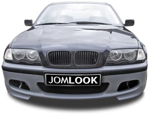 OMAC Frontstoßstange für BMW 3er E46 Limo/Touring 1998-2005 Grau | Stoßstange vorne, Grau, fahrzeugspezifisch, passgenau