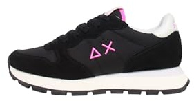 SUN68 Damen Schuhe Ally Solid Nylon Code Z36201-1162 Schwarz