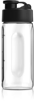 WMF Mix&Go Touch Trinkflasche, 0,6l, auslaufsicherer Trinkdeckel, Zweifachverwendung als Mixbehälter und to-go Flasche, Smoothie Flasche, kompatibel mit WMF Mix&Go Touch Smoothie-Mixer